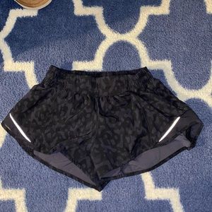 Black Camo Lululemon Athletic Shorts